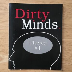 Dirty Minds 1990 Player #1 Puzzle Booklet Replacement Pieces Parts Game Rules